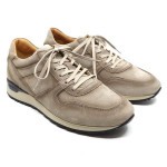 Greve sneaker beige daim 7243